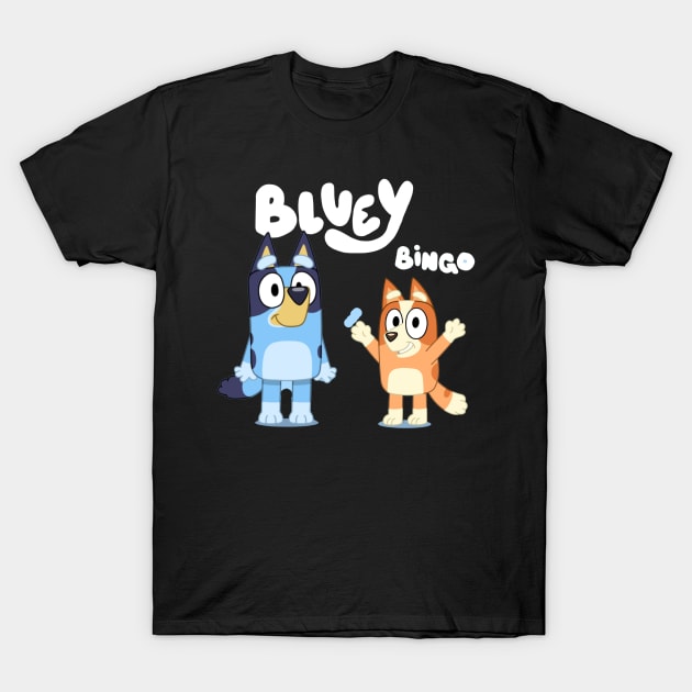 Bluey Funny Design  4 T-Shirt by TrekTales